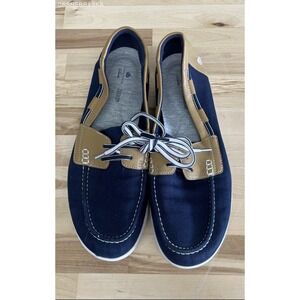 CloudSteppers‎ Clarks Tan Blue Women's Comfort Boot Loafer Shoes Brown Size 8.5
